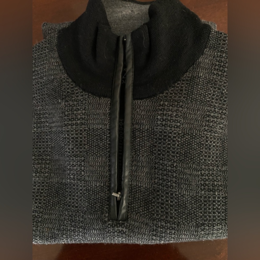Bugatchi sweater with 1/2 zipper